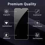 Samsung Galaxy S23 Plus Anti-Spy Screen Protector 9H Full Coverage Glass 2 Pack