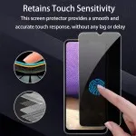 Samsung Galaxy S23 Plus Anti-Spy Screen Protector 9H Full Coverage Glass 2 Pack