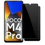 [2-Pack] Xiaomi Poco M4 Pro Privacy Tempered Glass Screen Protector, 9H Hardness, Ultra-Thin & Scratch-Resistant