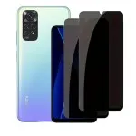 Xiaomi Redmi Note 11 Privacy Screen Guard 2 Pack, 9H Tempered Glass, Scratch Resistant