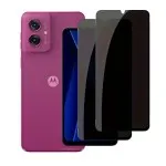 9H Privacy Guard for Motorola Moto G64 2 Pack Premium Ultra-Thin Anti-spy Screen Protector