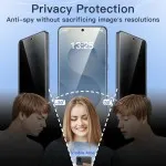Privacy Screen Protector for Samsung S25 Edge 2025, 2-Pack, Anti-Spy Glass