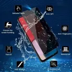 Premium 2-Pack Privacy Screen for  Alcatel 3X (2020) – Anti-Spy & Durable Tempered Glass
