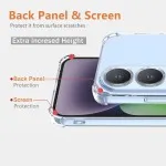 Samsung S25 Edge King Kong Clear Case | Shockproof Transparent Bumper Cover UK