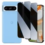 Ultra Privacy for Google Pixel 8 Pro Screen Protector – Dustproof 9H Tempered Glass 9H Hardness
