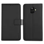 High Quality Samsung Galaxy A6 (2018) Leather Wallet Case - Protective Phone Pouch
