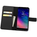 High Quality Samsung Galaxy A6 (2018) Leather Wallet Case - Protective Phone Pouch