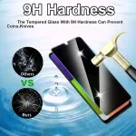 Premium 9H Privacy Glass for HTC Wildfire E3 Lite – Shatterproof, Anti-Glare, Case Compatible