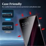 Full Coverage Privacy Screen Protector for Motorola Edge X30 Anti-Spy Glass 9H Shatterproof