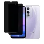 Anti-Spy Privacy Screen Protector for Oppo A3 Pro – 9H Hardness Tempered Glass, Full Coverage Shield