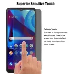 Motorola Moto E7i Privacy Screen Protector 2-Pack – 9H Tempered Glass, Anti-Glare, Case Friendly