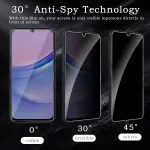 2-Pack Privacy Tempered Glass for Motorola Moto E7i Power – Anti-Spy, 9H Glass, UK Stock