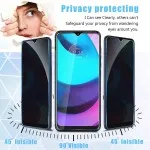 2 Pack Privacy Screen Protector for Motorola Moto E20 – Anti-Spy Tempered Glass, Case Friendly, UK Stock