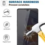 2-Pack Privacy Tempered Glass Screen Protector for Motorola Moto E22 – Anti-Spy & Scratch Resistant