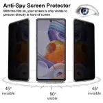 2-Pack Privacy Tempered Glass Screen Protector for Motorola Moto E22 – Anti-Spy & Scratch Resistant