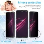 Tempered Glass Privacy Covers for Motorola Moto G30 Twin Pack – Anti-Spy Coating, Shatterproof, and Ultra-Clear Display Guard