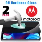 2x Privacy Tempered Glass for Motorola Moto G20 with Ultra HD Screen Protection