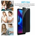2x Privacy Tempered Glass for Motorola Moto G20 with Ultra HD Screen Protection