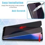 Premium Privacy Glass 2-Pack for  Motorola Moto G9 (India)  –  Anti-Glare, Anti-Peep, Easy Install