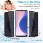 Premium Privacy Glass 2-Pack for  Motorola Moto G9 (India)  –  Anti-Glare, Anti-Peep, Easy Install
