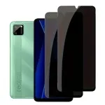 Twin Pack Privacy Tempered Glass for Realme C11 – 9H Tough, Bubble-Free