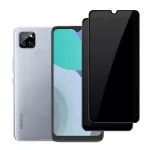 Realme V3 Privacy Screen Protector 2-Pack – 9H Tempered Glass, Anti-Spy, Smooth Installation