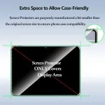 Oppo Pad 3 2024 Screen Protector – 2 Pack Tempered Glass | Anti-Scratch, Bubble-Free, HD Clear