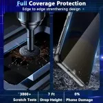 Full Coverage Oppo A77 4G Privacy Screen Protector – Anti-Spy, 9H Shatterproof Tempered Glass