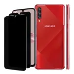 Samsung Galaxy A70s Privacy Tempered Glass – Anti-Spy Screen Protector with 9H Hardness, Twin Pack UK