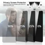 Oppo F11 2-Pack Privacy Screen Protectors – Full Coverage, Anti-Fingerprint