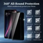 Realme C20 Anti-Spy Glass – 2-Pack Privacy Screen, Ultra Slim, Scratch-Resistant, Case-Friendly Fit