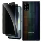 Samsung Galaxy A71 5G UW Anti-Spy Privacy Screen Guard – Ultra Durable 9H Tempered Glass, Twin Pack UK Edition
