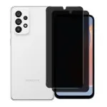 Samsung Galaxy A73 5G Anti-Spy Privacy Screen Guard – Twin Pack Tempered Glass with 9H Case Compatible UK