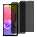 Privacy Tempered Glass for Galaxy A03S – Dual Pack, 9H Anti-Spy Screen Protection