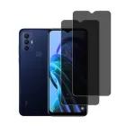 Crystal Clear Privacy Tempered Glass for TCL 306 – 2-Pack, Smooth Touch & HD View