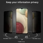 Samsung F12 2-Pack Privacy Screen Protector – Tempered Glass, 9H Hardness & Anti-Spy