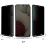 Galaxy M02 2-Pack Privacy Screen Protector – 9H Tempered Glass, Anti-Spy & Scratch Resistant