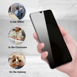 Premium Privacy Screen Protector for Samsung Galaxy M02s – 2-Pack, Anti-Spy & Anti-Fingerprint