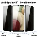Premium Privacy Screen Protector for Samsung Galaxy M02s – 2-Pack, Anti-Spy & Anti-Fingerprint