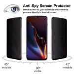 Privacy Tempered Glass for Vivo T1x 4G – 2-Pack, Scratch & Fingerprint Resistant, Full Fit