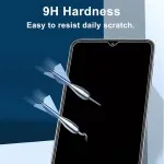 Samsung M04 Privacy Screen Protector (2-Pack) – 9H Tempered Glass, Smudge & Glare Resistant