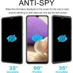 Samsung M04 Privacy Screen Protector (2-Pack) – 9H Tempered Glass, Smudge & Glare Resistant