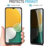 High Quality Samsung M13 5G Tempered Glass Protector – 2-Pack Privacy Filter & Smudge Proof