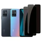 Double Pack Y55 5g Privacy Screen Covers – 9H Hard Tempered Glass, Anti-Spy and Anti-Scratch