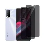 Twin Pack Anti-Spy Screen Protector for Vivo Y20a – Tempered Glass, No Bubbles