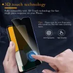 Vivo Y31 Anti-Spy Glass Screen Protector [2-Pack] – 9H Privacy Shield, Case-Friendly, UK Version