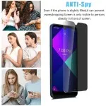 Privacy Screen Protector for Vivo Y33 2-Pack 9H Hard Tempered Glass, Anti-Spy and Anti-Scratch