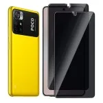 2-Pack Privacy Glass for Xiaomi Poco M4 Pro 5G – Anti-Spy Tempered Shield, Smudge-Proof, Shatter Protection, Case Friendly Fit