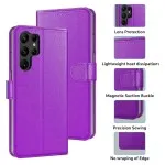 Samsung S24 Ultra & S24 Plus Leather Wallet Case – Magnetic Flip Cover with Card Holder | Free UK Delivery