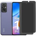 2-Pack Anti-Spy Tempered Glass for Xiaomi Redmi 11 Prime – Privacy & Shockproof Guard